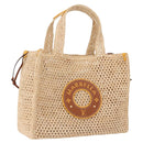 LOUIS VUITTON By The Pool On The Go MM Raffia Beige M24723 LV Auth 192900SAM-1