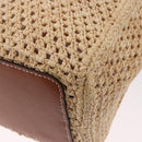 LOUIS VUITTON By The Pool On The Go MM Raffia Beige M24723 LV Auth 192900SAM-13