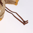 LOUIS VUITTON By The Pool On The Go MM Raffia Beige M24723 LV Auth 192900SAM-15