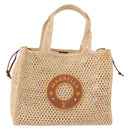 LOUIS VUITTON By The Pool On The Go MM Raffia Beige M24723 LV Auth 192900SAM-2