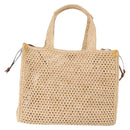 LOUIS VUITTON By The Pool On The Go MM Raffia Beige M24723 LV Auth 192900SAM-3