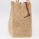 LOUIS VUITTON By The Pool On The Go MM Raffia Beige M24723 LV Auth 192900SAM-4