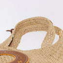 LOUIS VUITTON By The Pool On The Go MM Raffia Beige M24723 LV Auth 192900SAM-8
