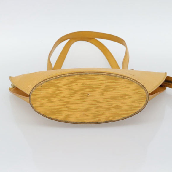 LOUIS VUITTON Epi Saint Jacques Powanie Long Shoulder Bag Yellow M52339 LV Auth 192901