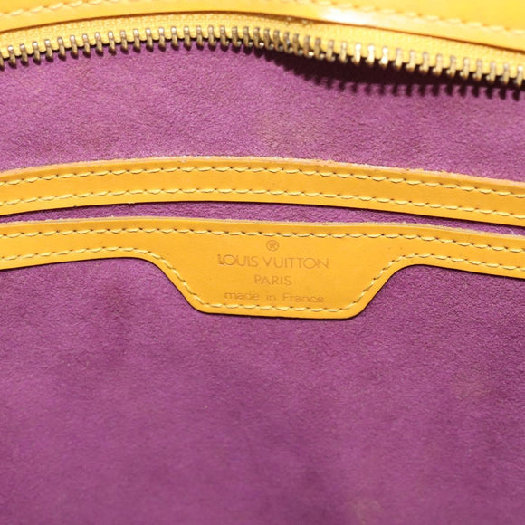 LOUIS VUITTON Epi Saint Jacques Powanie Long Shoulder Bag Yellow M52339 LV Auth 192901