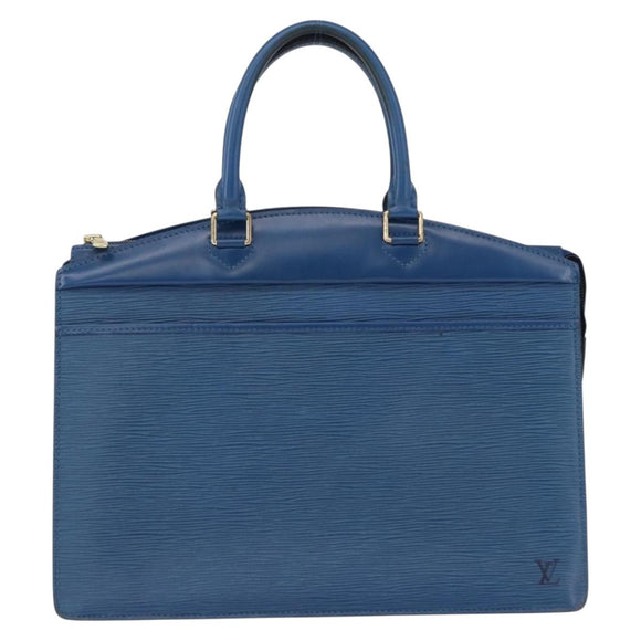 LOUIS VUITTON Epi Riviera Hand Bag Blue M48185 LV Auth 192907