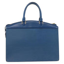 LOUIS VUITTON Epi Riviera Hand Bag Blue M48185 LV Auth 192907-2