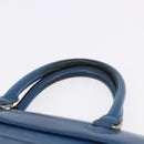 LOUIS VUITTON Epi Riviera Hand Bag Blue M48185 LV Auth 192907-8