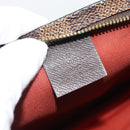 LOUIS VUITTON Damier Ebene Trousse Make Up Pouch N51982 LV Auth 192911-17
