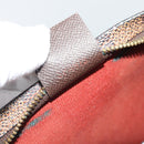 LOUIS VUITTON Damier Ebene Trousse Make Up Pouch N51982 LV Auth 192911-12