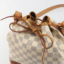 LOUIS VUITTON Damier Azur Noe BB Shoulder Bag N41220 LV Auth 192913-10