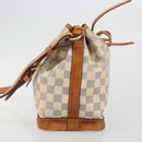LOUIS VUITTON Damier Azur Noe BB Shoulder Bag N41220 LV Auth 192913-4