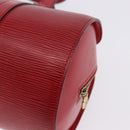 LOUIS VUITTON Epi Soufflot Hand Bag Red M52227 LV Auth 192918-14
