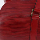 LOUIS VUITTON Epi Soufflot Hand Bag Red M52227 LV Auth 192918-3