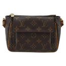 LOUIS VUITTON Monogram Viva Cite PM Shoulder Bag M51165 LV Auth 192921-2