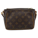 LOUIS VUITTON Monogram Viva Cite PM Shoulder Bag M51165 LV Auth 192921-3