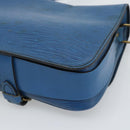 LOUIS VUITTON Epi Cartouchiere MM Shoulder Bag Blue M52245 LV Auth 192922-16
