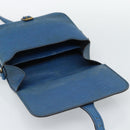 LOUIS VUITTON Epi Cartouchiere MM Shoulder Bag Blue M52245 LV Auth 192922-9