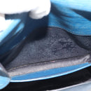 LOUIS VUITTON Epi Cartouchiere MM Shoulder Bag Blue M52245 LV Auth 192922-11