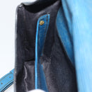 LOUIS VUITTON Epi Cartouchiere MM Shoulder Bag Blue M52245 LV Auth 192922-22