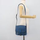 LOUIS VUITTON Epi Cartouchiere MM Shoulder Bag Blue M52245 LV Auth 192922-24