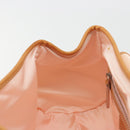 Christian Dior Trotter Canvas Romantic Chain Bag PVC Beige Silver Auth 192923SAM-20