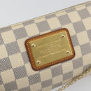 LOUIS VUITTON Damier Azur Eva Shoulder Bag 2way N55214 LV Auth 192924A-15