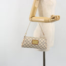 LOUIS VUITTON Damier Azur Eva Shoulder Bag 2way N55214 LV Auth 192924A-21