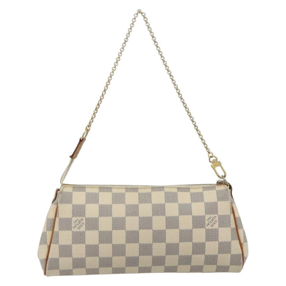 LOUIS VUITTON Damier Azur Eva Shoulder Bag 2way N55214 LV Auth 192924A