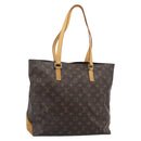 LOUIS VUITTON Monogram Cabas Piano Tote Bag M51148 LV Auth 192926-1