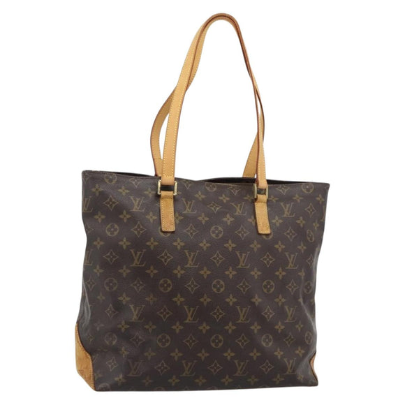 LOUIS VUITTON Monogram Cabas Piano Tote Bag M51148 LV Auth 192926