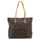 LOUIS VUITTON Monogram Cabas Piano Tote Bag M51148 LV Auth 192926-2