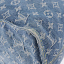 LOUIS VUITTON Monogram Denim On The Go MM Hand Bag Blue M46871 LV Auth 192928SAM-9
