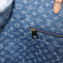 LOUIS VUITTON Monogram Denim On The Go MM Hand Bag Blue M46871 LV Auth 192928SAM-22