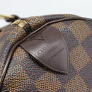 LOUIS VUITTON Damier Ebene Speedy 30 Hand Bag N41364 LV Auth 192930A-18