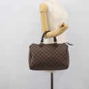 LOUIS VUITTON Damier Ebene Speedy 30 Hand Bag N41364 LV Auth 192930A-21