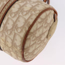 Christian Dior Trotter Romantic Chain Shoulder Bag PVC Beige Silver Auth 192931-11