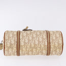 Christian Dior Trotter Romantic Chain Shoulder Bag PVC Beige Silver Auth 192931-9
