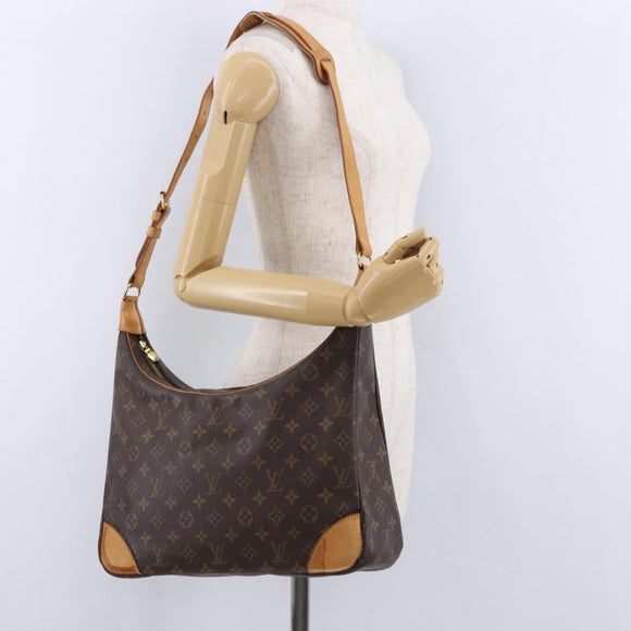 LOUIS VUITTON Monogram Boulogne 35 Shoulder Bag M51260 LV Auth 192932