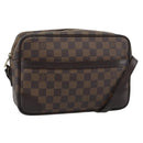 LOUIS VUITTON Damier Ebene Trocadero 27 Shoulder Bag SPO N48085 LV Auth 192937V-1