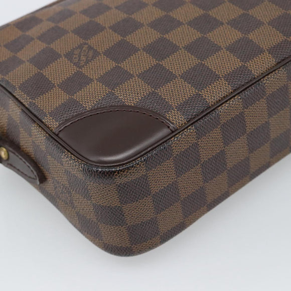 LOUIS VUITTON Damier Ebene Trocadero 27 Shoulder Bag SPO N48085 LV Auth 192937V