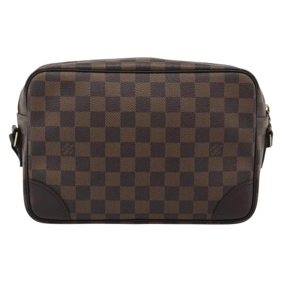 LOUIS VUITTON Damier Ebene Trocadero 27 Shoulder Bag SPO N48085 LV Auth 192937V