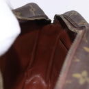 LOUIS VUITTON Monogram Compiegne 28 Clutch Bag M51845 LV Auth 192938-17