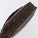 LOUIS VUITTON Monogram Compiegne 28 Clutch Bag M51845 LV Auth 192938-6