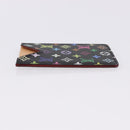 LOUIS VUITTON Monogram Multicolor Etui Hand Mirror Black M92651 LV Auth 192940V-4