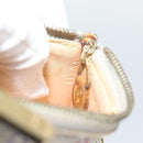 LOUIS VUITTON Monogram Multicolor Pochette Cles White M92655 LV Auth 192941-12