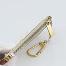 LOUIS VUITTON Monogram Multicolor Pochette Cles White M92655 LV Auth 192941-5