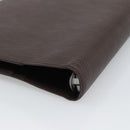 LOUIS VUITTON Epi Agenda GM Day Planner Cover Mocha Brown R2006D LV Auth 192942-10