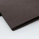 LOUIS VUITTON Epi Agenda GM Day Planner Cover Mocha Brown R2006D LV Auth 192942-11