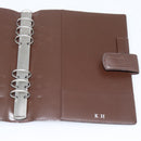 LOUIS VUITTON Epi Agenda GM Day Planner Cover Mocha Brown R2006D LV Auth 192942-16